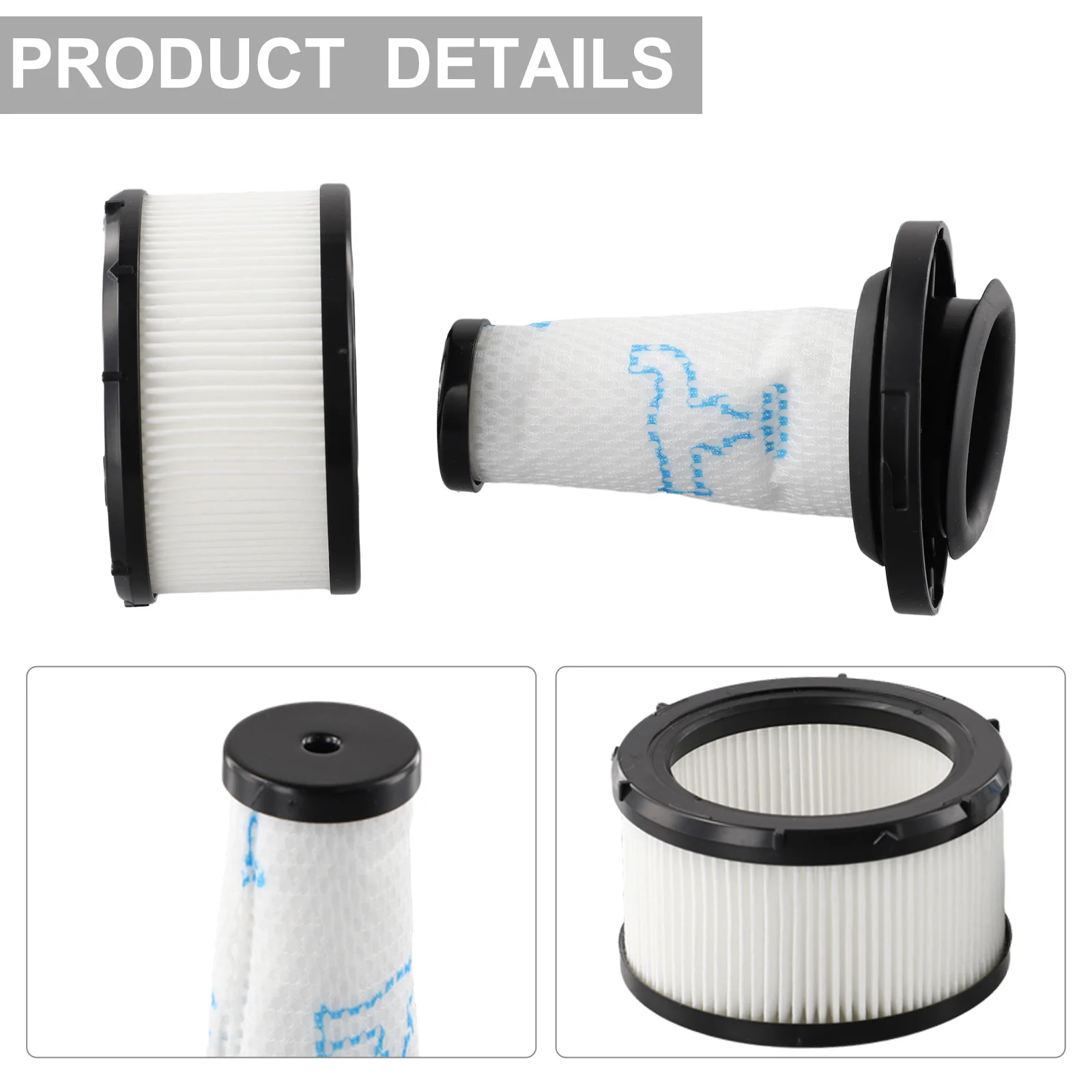 

ZR009010 ZR009012 Filter Kit for RH1127WO For Electric Broom High Performance Filtration Regularly Replacement