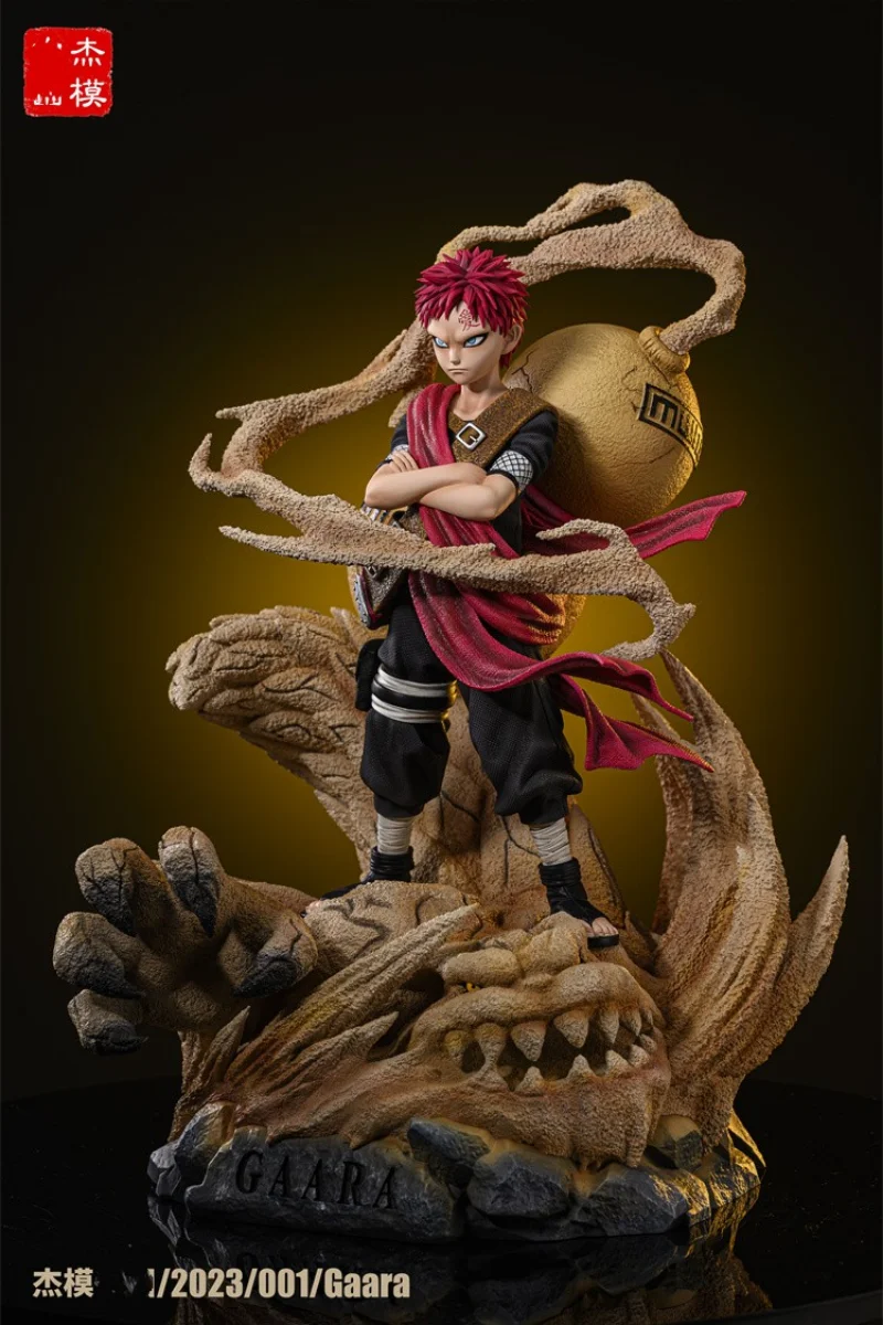 Pre Sale 37Cm Gk Naruto Gaara Anime Action Figure Limited Edition Collectible Statue Ornament Model Garage Kit Toys Gift