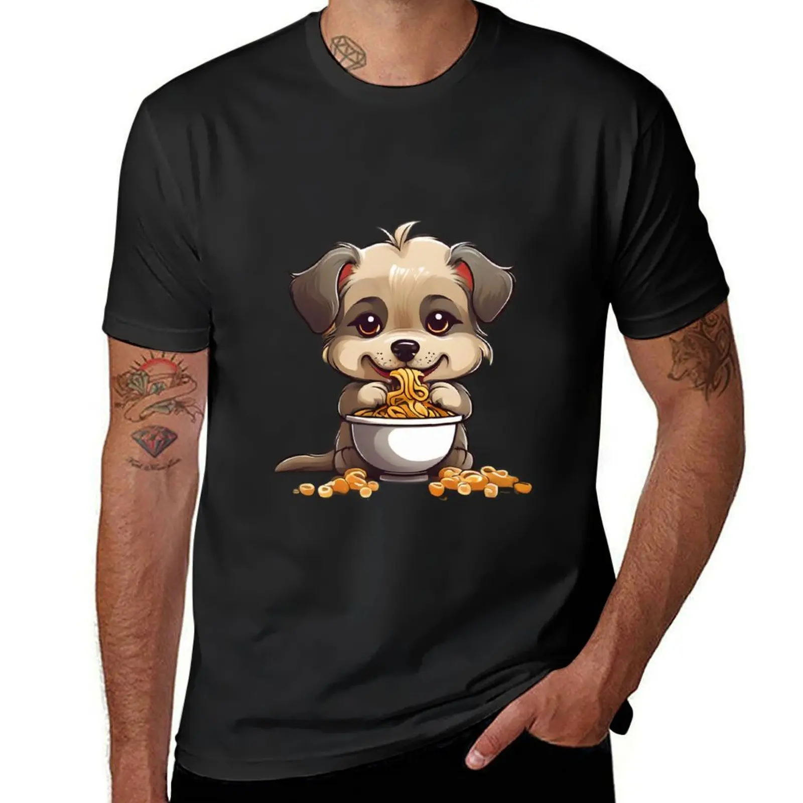 Dog Eat Japan food T-Shirt tops for a boy mens workout shirts