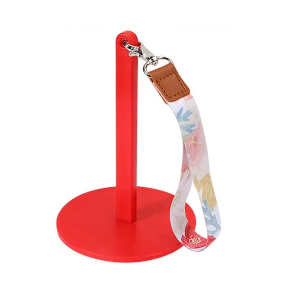

with Lanyard Wrist Yarn Holders DIY Sewing Plastic Crochet Stand Spinner Portable Rotating Wool Ball Winder Thread Spool