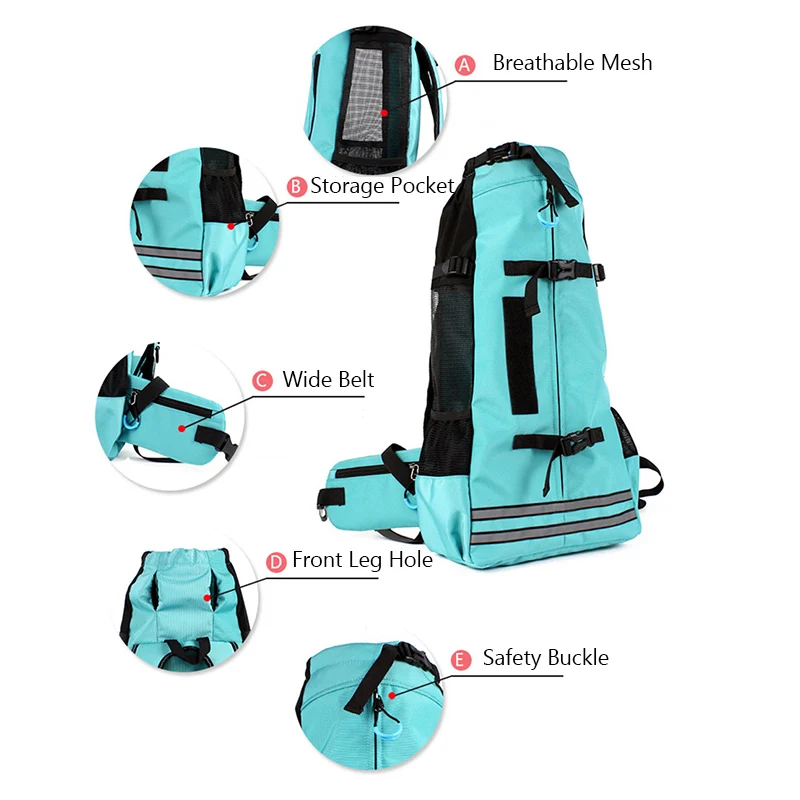 Newest Pet Travel Carrier Bag Durable Breathable Dog Backpack for Small Medium Dogs French Bulldog Shiba Inu Pets Accessories