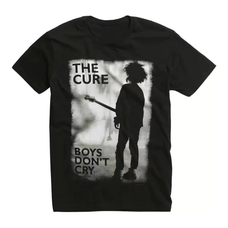 Camiseta con gráficos de estilo retro The Cure Boys Don't Cry, camiseta Unisex de moda de verano 2026, camisa de manga corta para hombre, ropa de calle