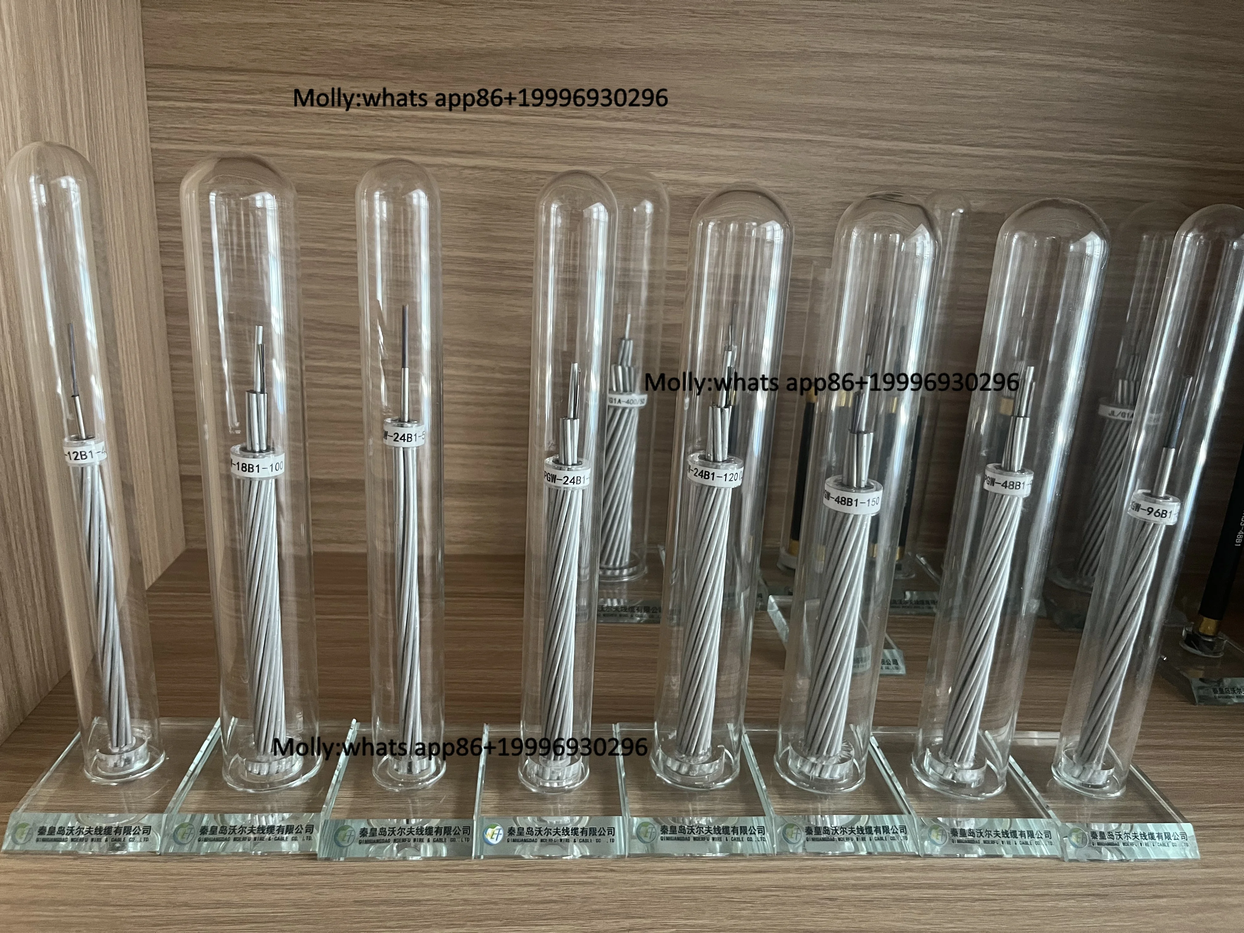 Factory OPGW Optical Composite Overhead Ground Wire Outdoor Fiber Optic Cable 12/24/48/72 Core G652D Power Optical Fiber Cable