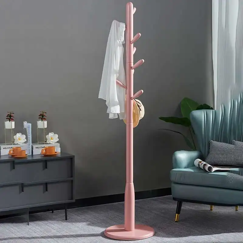 

Indoor Girls Designer Clothes Rack Floor Pole Shop Aesthetic Clothes Hanger Bathroom Store Arara De Roupa Modern Furniture Home