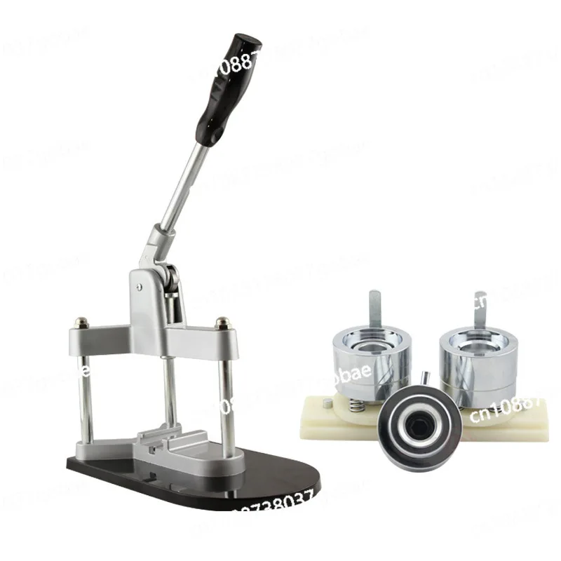 

Aluminum alloy manual badge machine, event advertising DIY badge making machine, various size packages