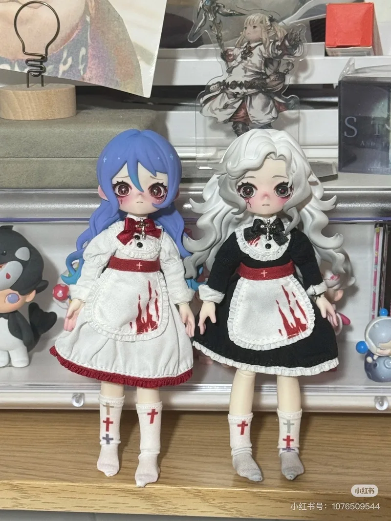 

Nyssa Bizarre Nightmare Series Bjd слепая коробка в готическом стиле подвижная модель аниме периферийные тайные коробки детский кавайный подарок