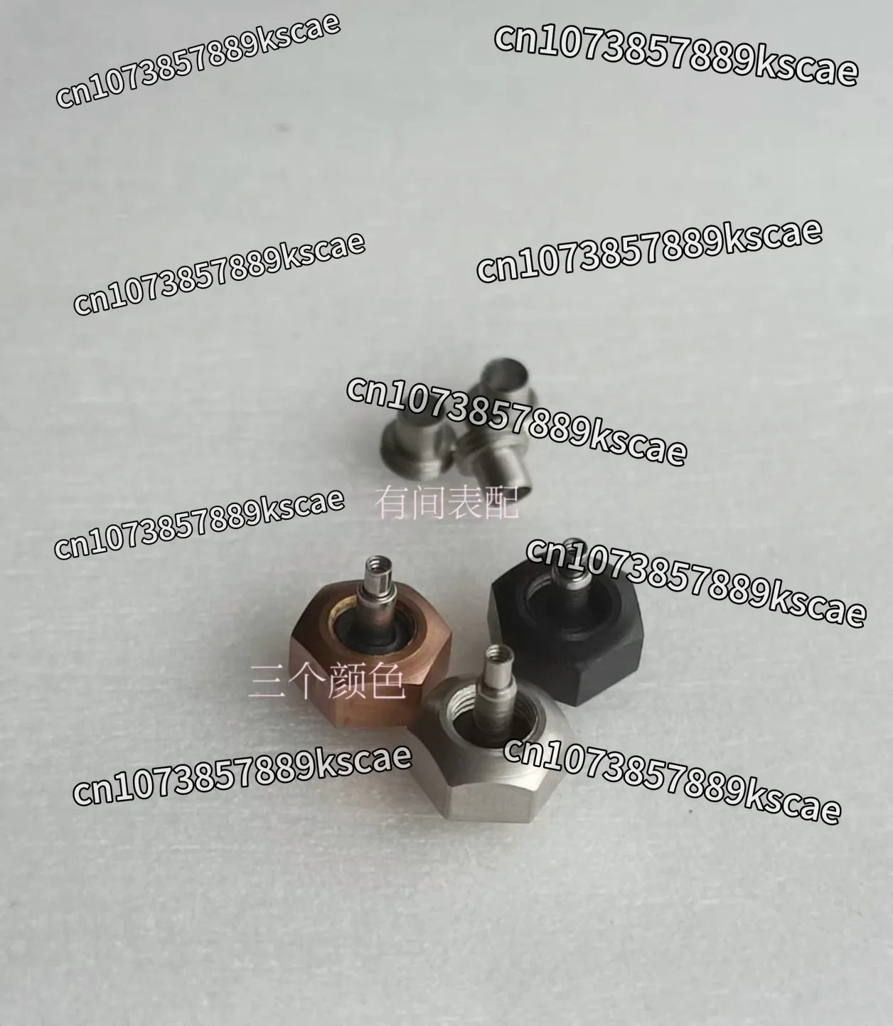 Lock screw watch handle, suitable for Ap men's watch crown cap 6.8 diameter, 2.2 exposed in the shell 3.5 head handle tube - view 2