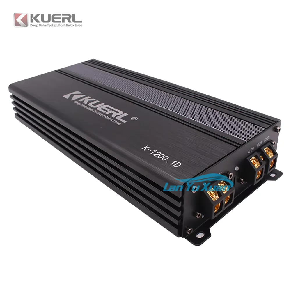 

2026 New Model 1 Channel Digital Power Auto Amplifier 1200W Monoblock Class D Amplifier for Car