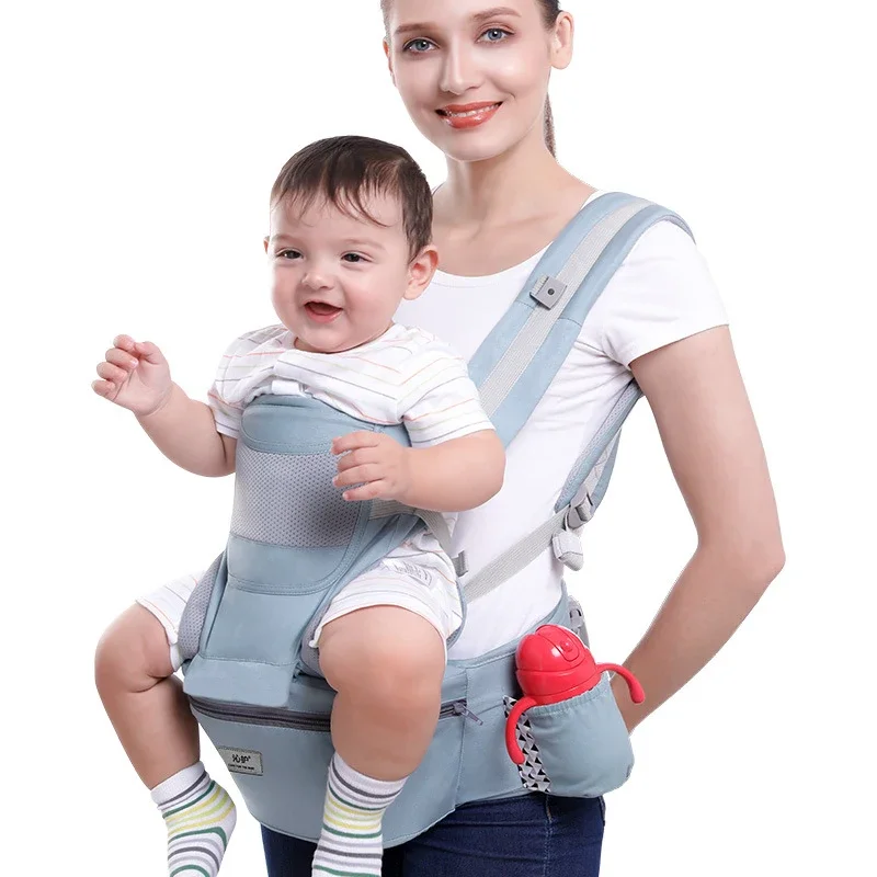 Ergonomic Baby Carrier Backpack Infant Baby Hipseat Carrier Front Facing Ergonomic Kangaroo Baby Wrap Sling Travel