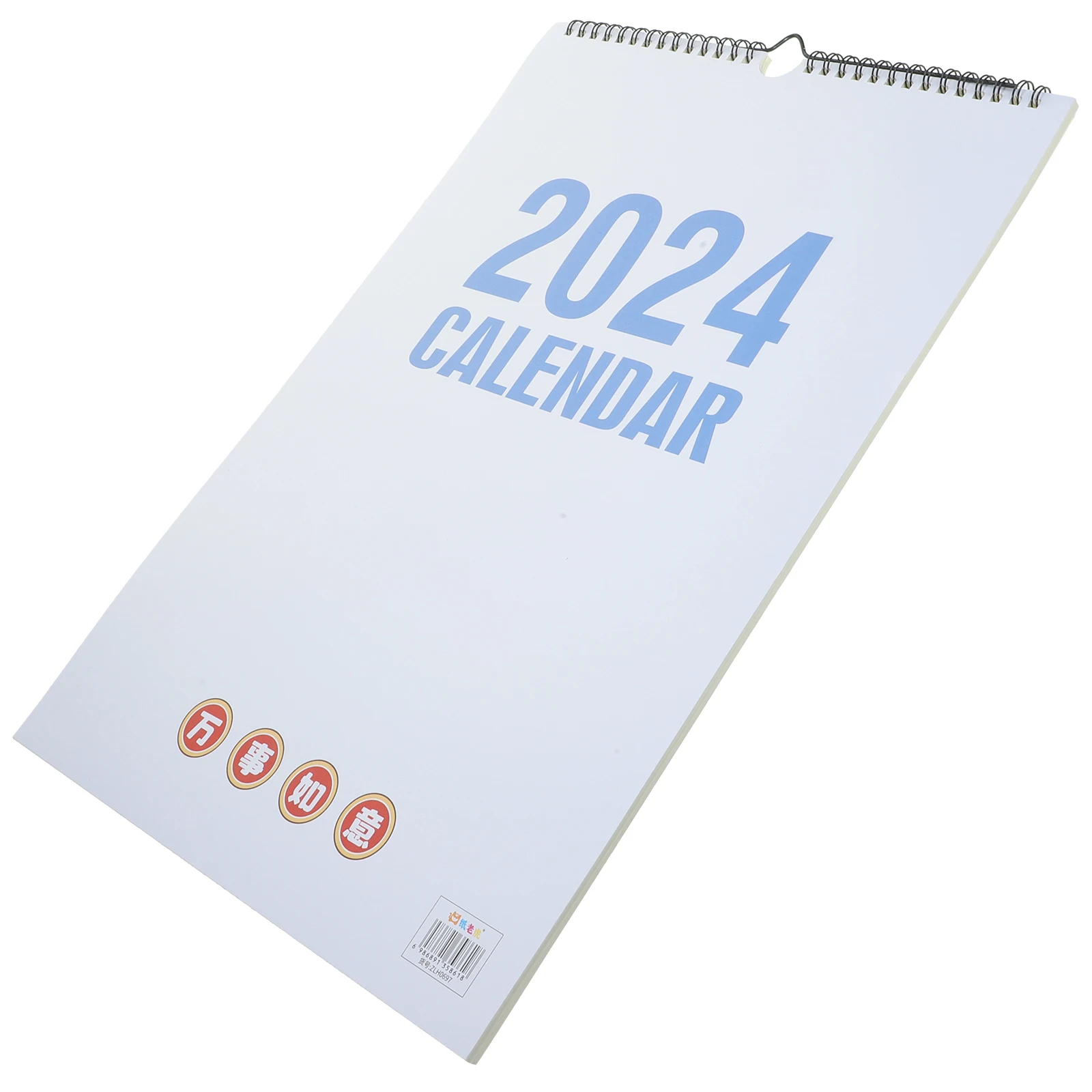 

Настенный календарь на 2024, планировщик расписания, ежемесячный подвесной офисный декоративный практичный поворотный стол, годовой дизайн, настольный планировщик
