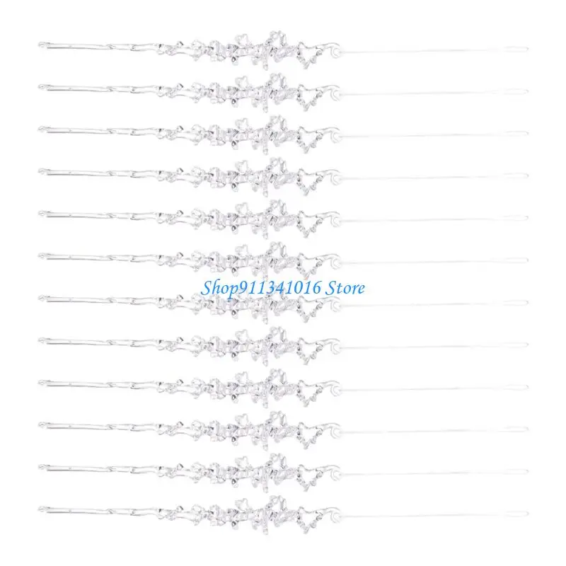  12Pcs Realistic Acrylic Icicles Ornament Shatterproof Christmas Tree Decoration