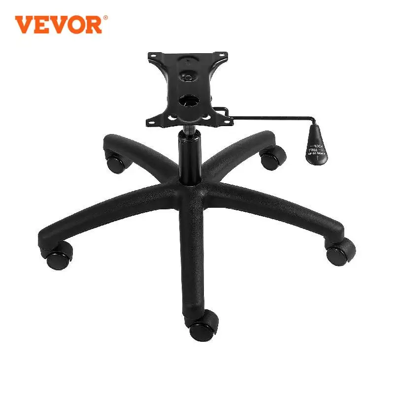 

VEVOR Office Chair Base Replacement 28" 2500 lbs Static Universal Computer Desk Chair Stool Desk Chair Base Replacement Black