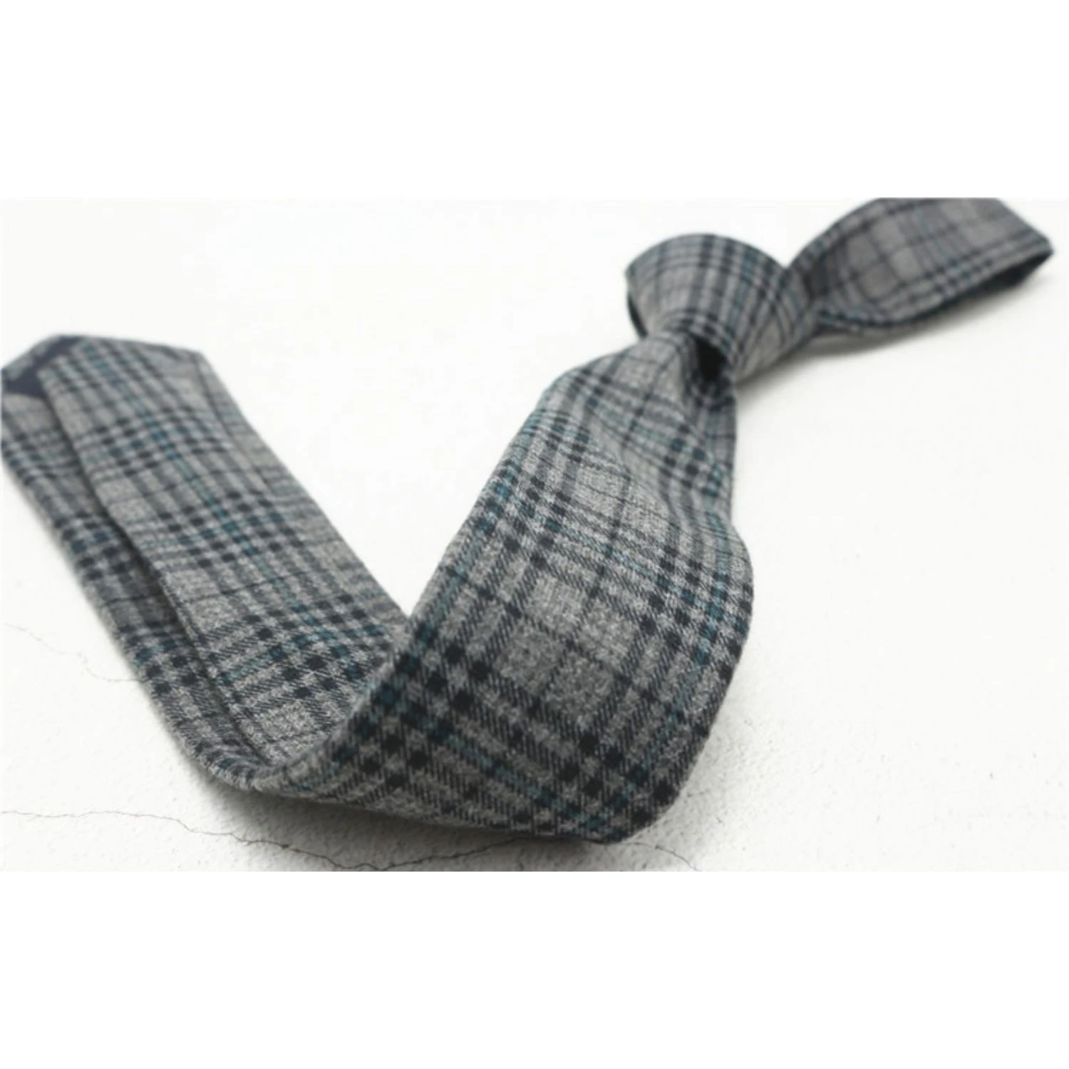6cm Cotton Soft Neckties For Men Women Narrow Gray Plaid Neck Ties Boys Casual Skinny Tie Suit Wedding Party Slim Gravata Cravat