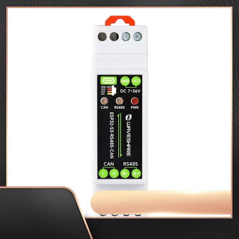 

N34R-Waveshare ESP32-S3-RS485-CAN ESP32-S3 RS485 CAN Communicator Industrial-Grade IOT Wifi Bluetooth Support Wi-Fi Bluetooth