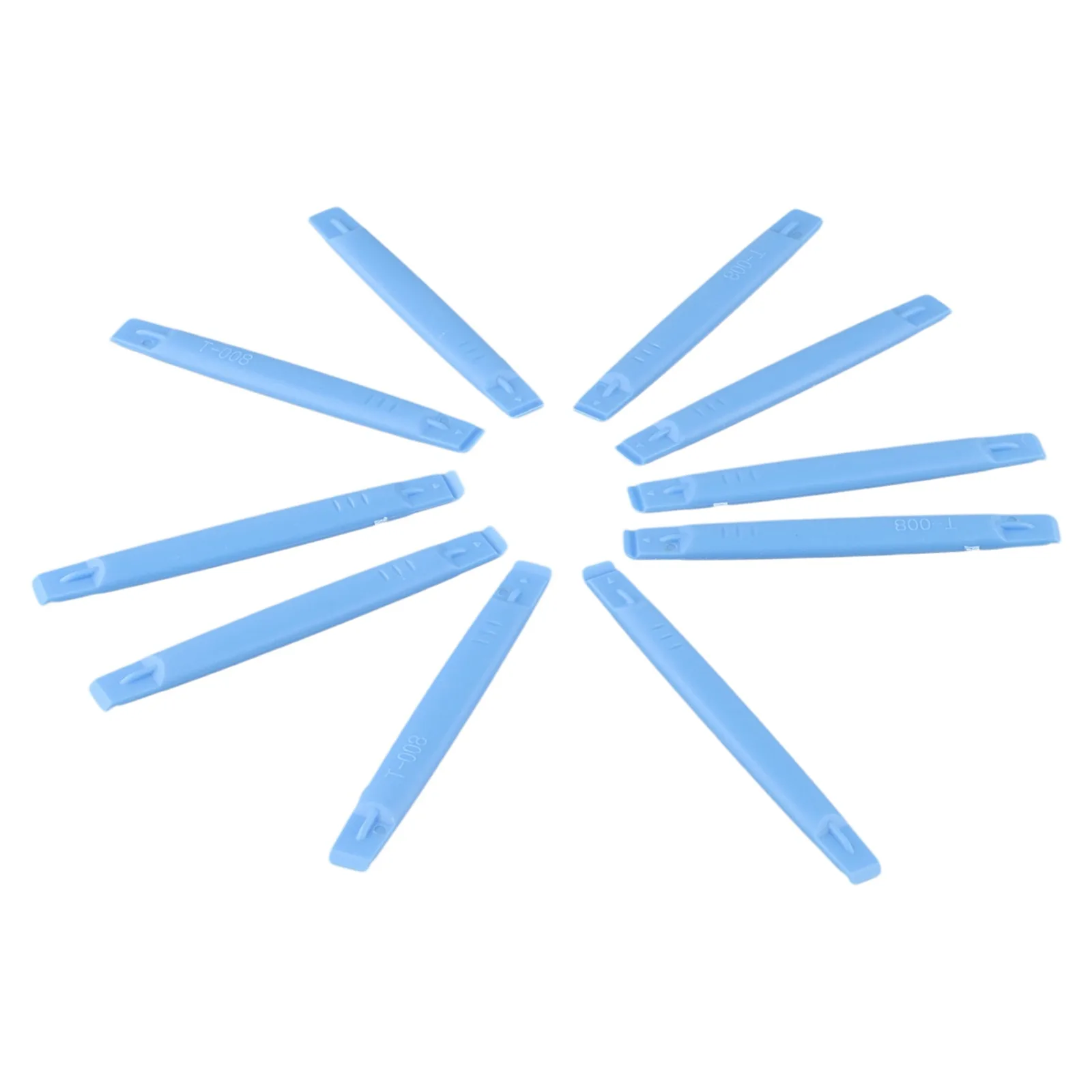 10pcs Plastic Opening Tools for Crowbar-Style Leverage in Electronics Maintenance Cylindrical Design for Stability