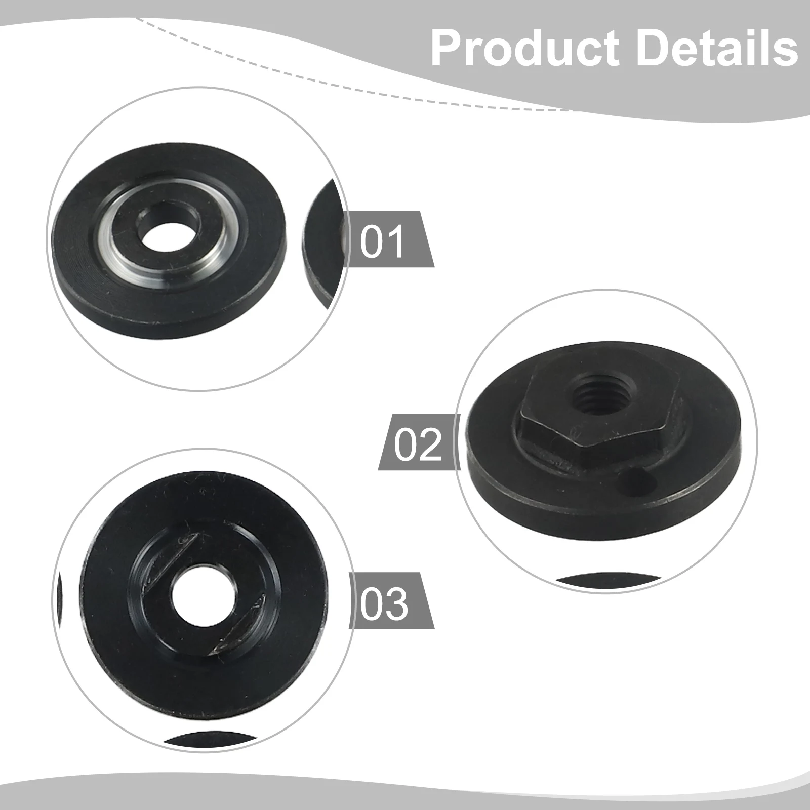 

New Practical High Quality Functional Hexagon Press Plate Efficient Ergonomic Grinder Inner Circular Nut Outer