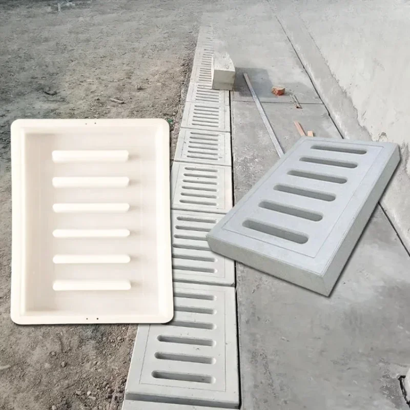 Cement Trench Cover Plastic Mold Sewer Drain Floor Drain Drain Grinding Tool