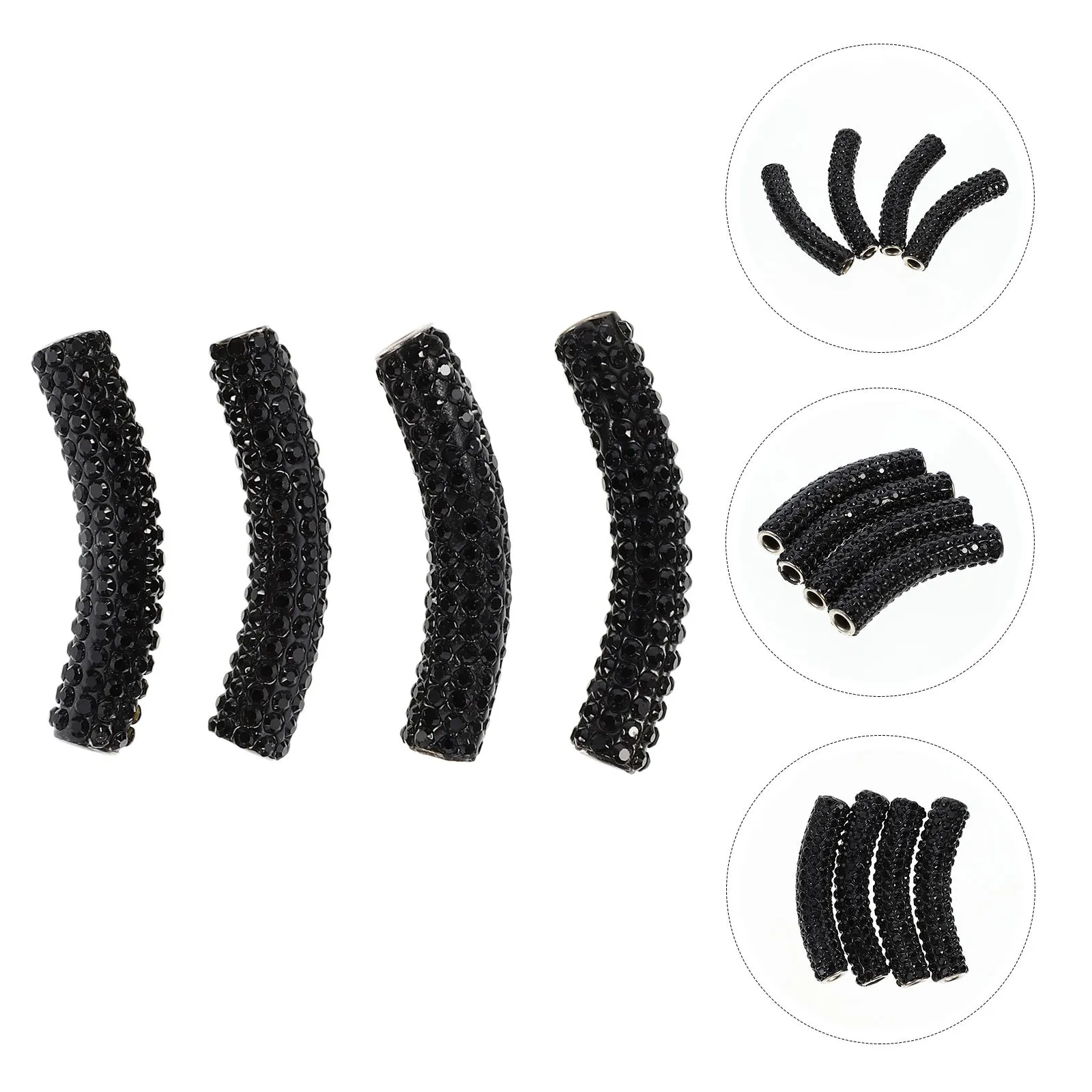 4Pcs Shoelace Buckles Metal Rhinestone Studded Decorative DIY Buckles Charming Shoe Lace Adornments Unique Shoelace Buckle