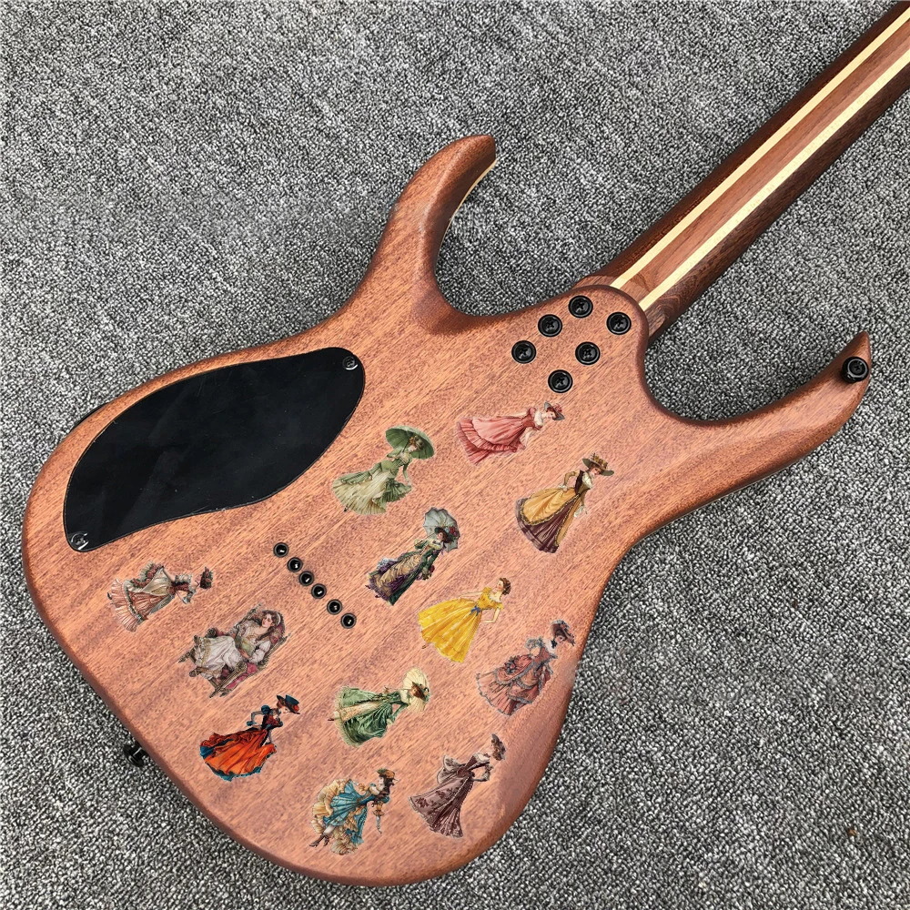 50 pezzi vintage medievale classico socialite PET adesivo arte bella chitarra telefono laptop tazza collezione regalo fai da te decorativo