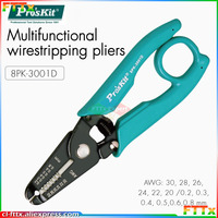 7 in 1 Pro'sKit 8PK-3001D 8PK-3002D high quality electronic wire stripper cutting pliers (AWG 30/28/26/24/22/20 precision pliers