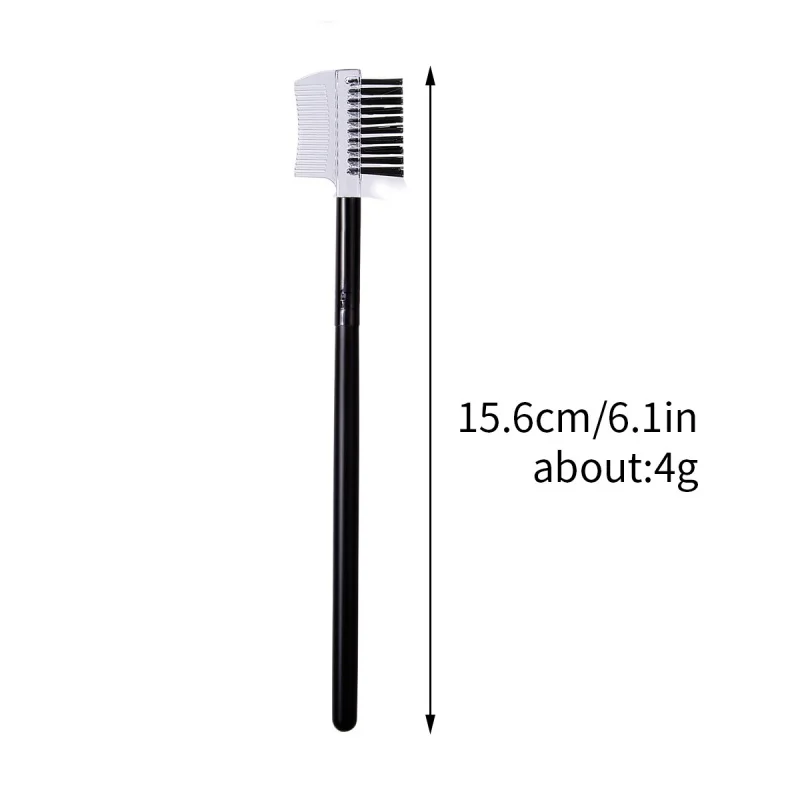 Double Headed Eyebrow Brush Eyelash Comb Eyebrow Eyelash Shaper Eye Brow Brush For Grooming Brows Reusable Makeup Tool