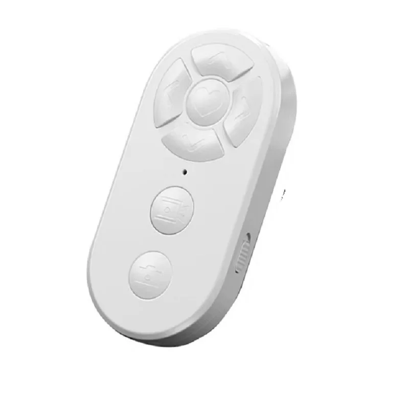 Wireless Turn Page Bluetooth Remote Control with Buttons Phone Ebook Short Smart Remote Controller for TikTok Youtube Live Video