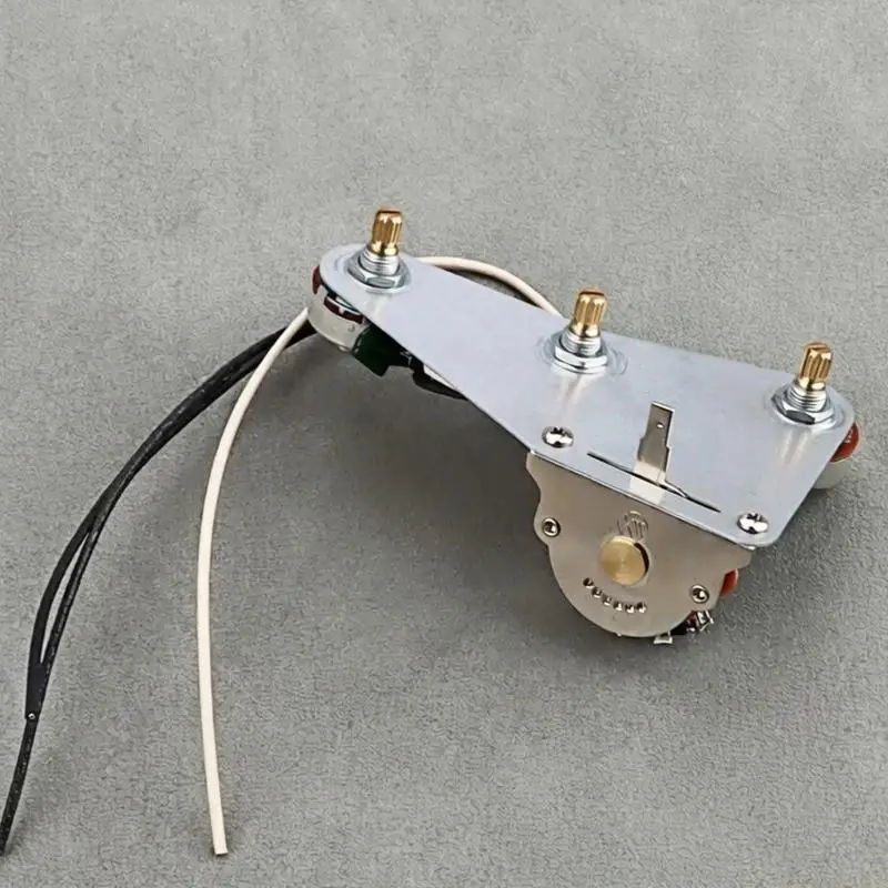 M5TC Metal Guitar Load Control Wiring Plate Circuit Control Panel For Noise Reduction