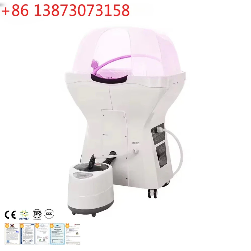 Hair Salon Split Multifunctional Fumigation Water Circulation Hair Massager LED Light Therapy Hair Care SPA Beauty Shampoo Bed