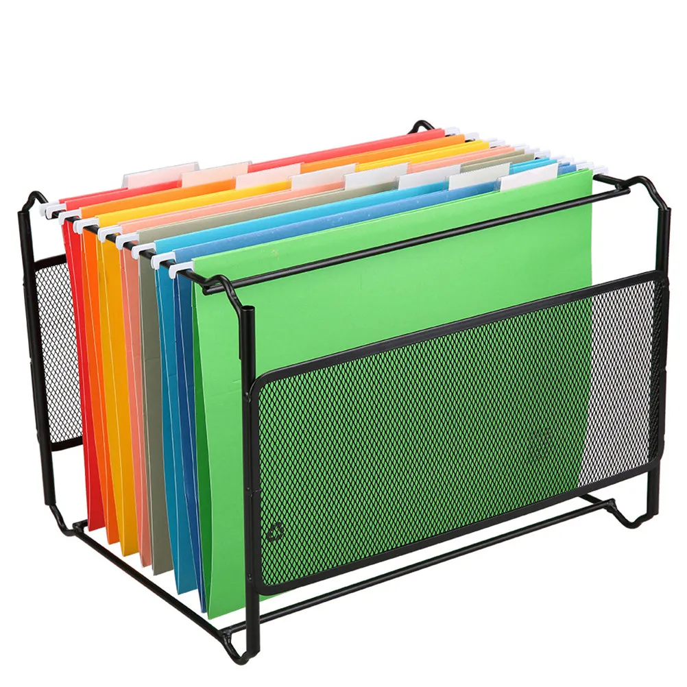 8Pcs Colorful Suspension File Folders Made of Wear Resistant Paper for Home Office Document Organization Financial Archives
