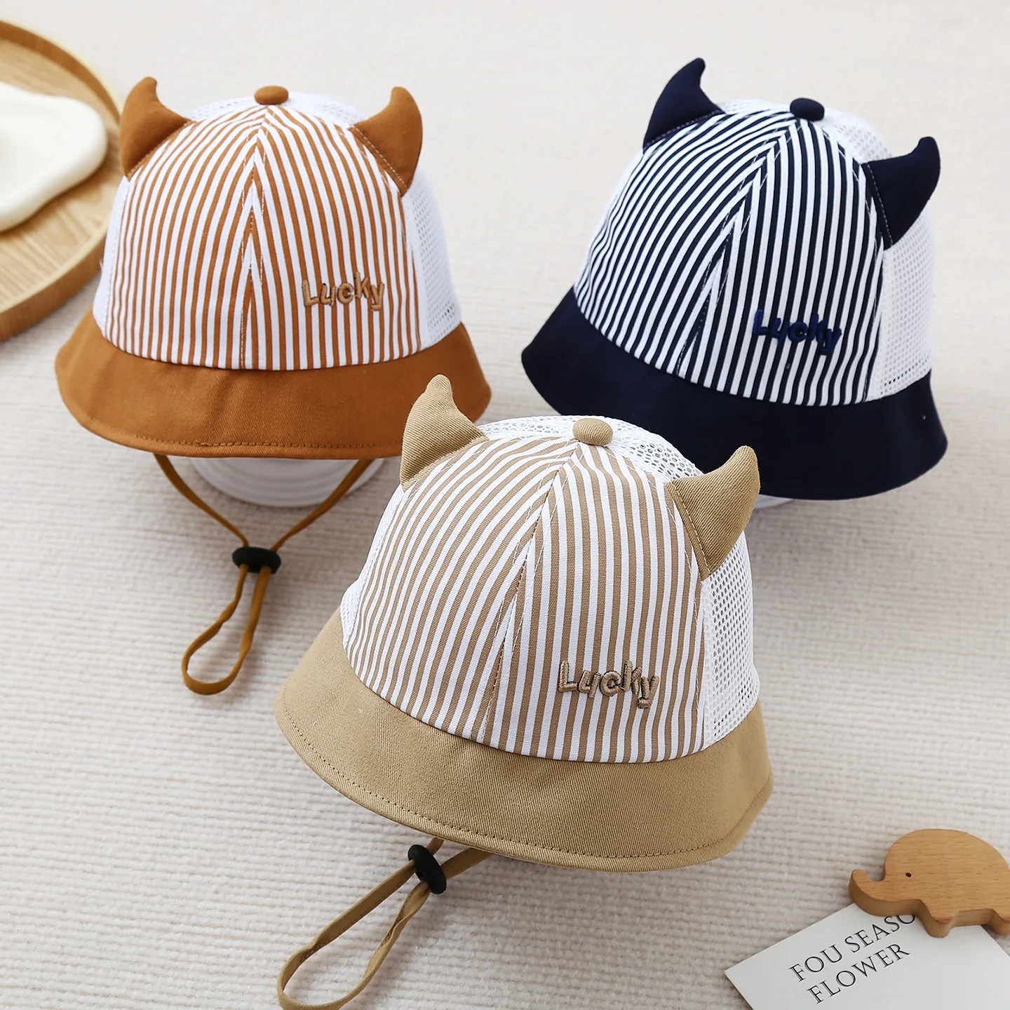 Baby Kids Cotton Baseball Cap Toddler Boys Girls Outdoor Children Sun Hat mesh Summer Adjustable Snapback Casual Solid Color view 2