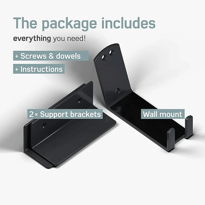 Versátil Rack gancho parede para pedais Fácil instalar suporte parede, perfeito para salas estar quartos