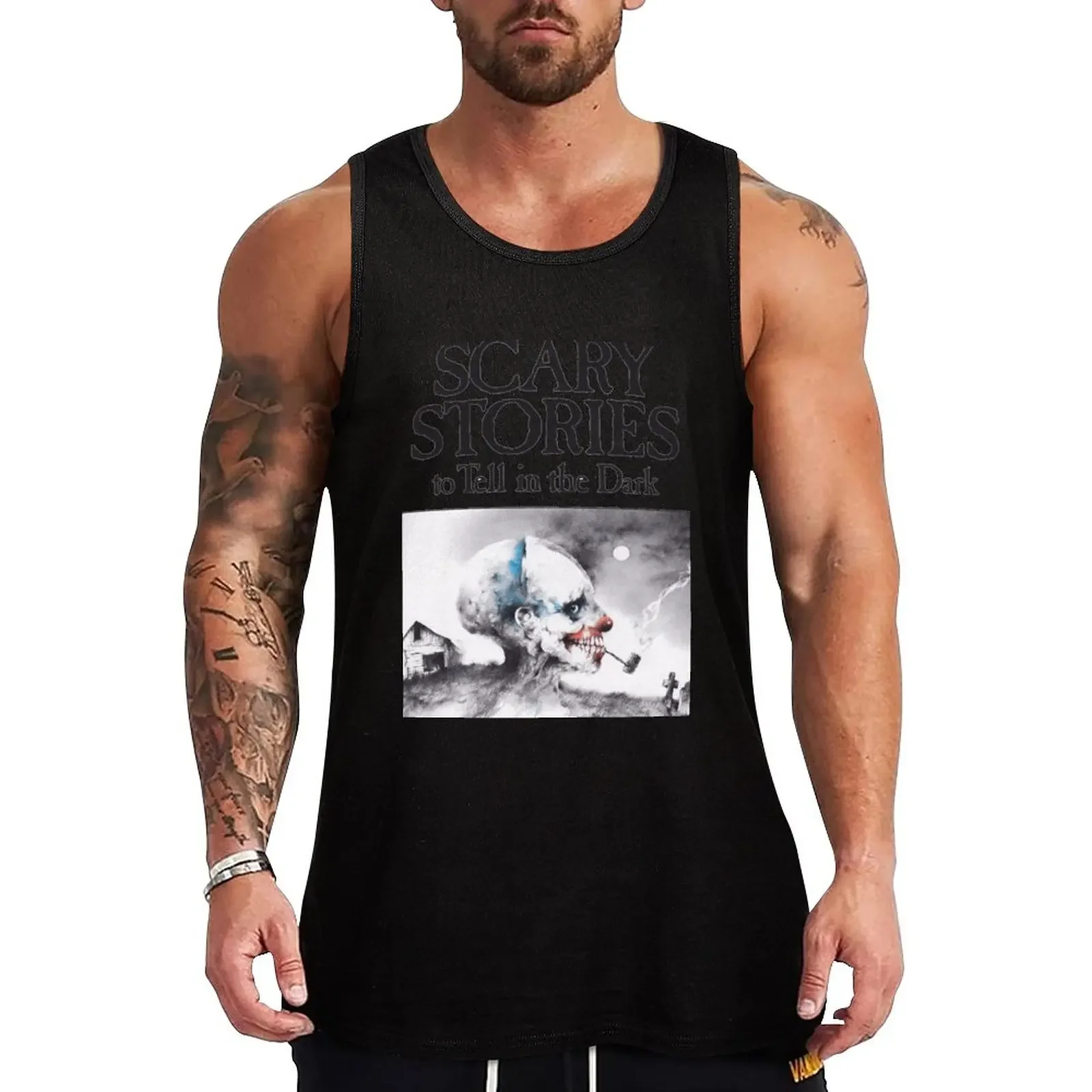 New Scary Stories to Tell in the Dark Tank Top man vest Men's gym clothing Men's t-shirt