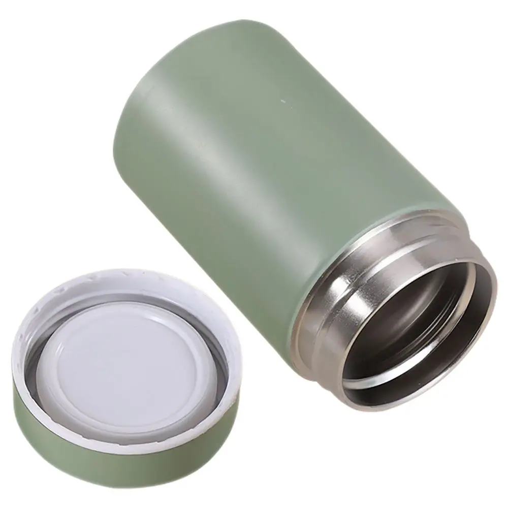 Portable Mini Stainless Steel Vacuum Insulated Food Jar Leak Proof Travel Soup Mug for Bird's Nest Hot Food Thermal Lunch