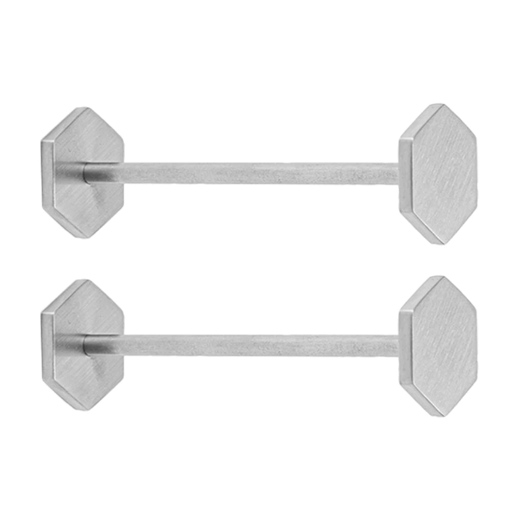 

2pcs Stainless Steel Chopstick Holder Rest Reusable Tablespoon Silverware Kitchen Utensil Holders Spoon Fork Organizing Rack