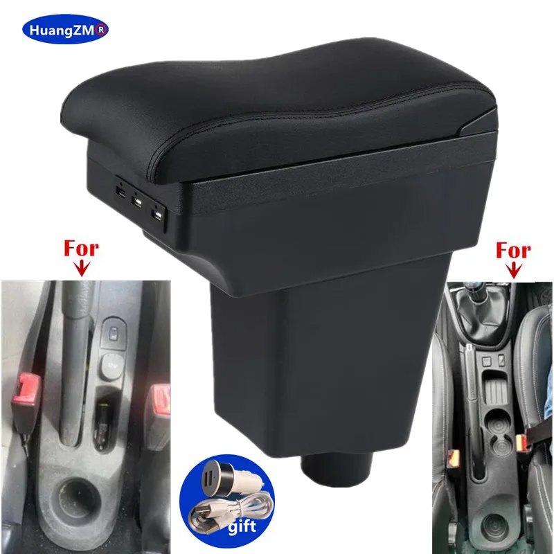 Car Armrest For Renault Clio 4 Armrest Box For Renault Captur Clio 3 III IV Accessorie Storage Parts Dedicated Interior Retrofit