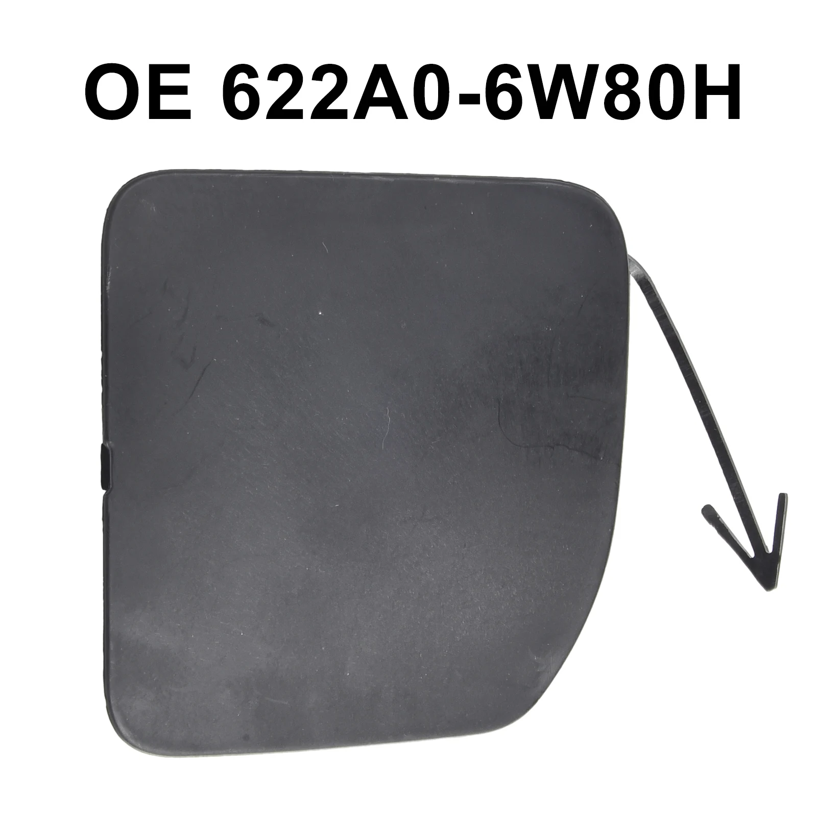 

Черный ABS передний бампер автомобиля, крышка фаркопа, крышка для Nissan Versa Sedan 2015-2016, внешние аксессуары, крышка фаркопа