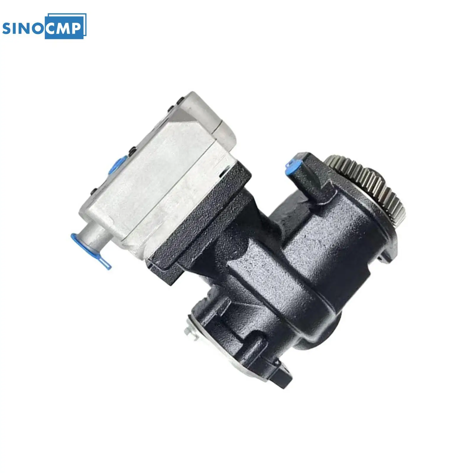 

4933782 SINOCMP 1 шт. воздушный тормозной компрессор для дизельных двигателей Cummins ISCe ISLe 6CTA8.3 QSL9 запасные части для двигателя экскаватора