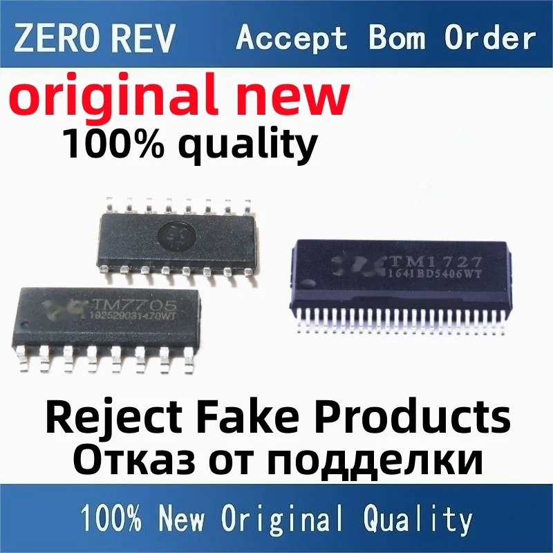 

2-10Pcs 100% New TM1727 SSOP48 TM7705 SOIC-16 SOP16 Brand new original chips ic