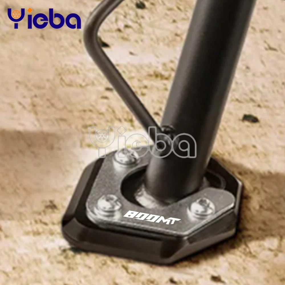 

2026 Motorcycle CNC For CFMOTO 800MT 800MT-X MTX 800 MT 2021 - 2025 Aluminum Kickstand Side Stand Enlarger Extension Plate Pad