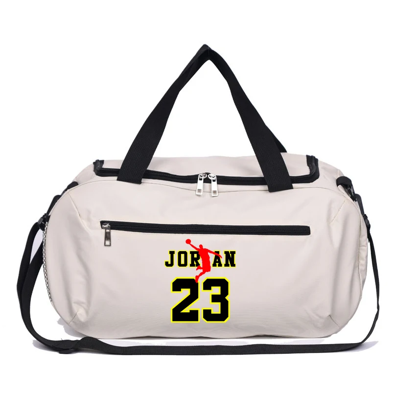 

Men Woman Fitness Bag JOR Printed Durable Multifunction Handbag Outdoor Sporting Tote Male Large Capacity Durable Basketball Bag
