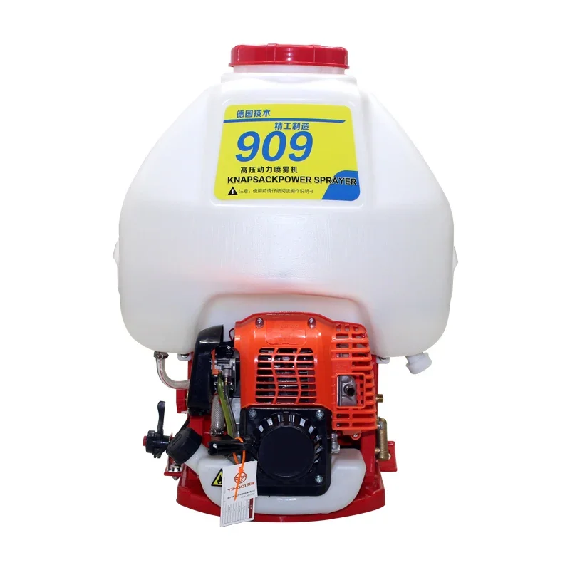 909 DUSTER & SPRAYER BACKPACK MISTER 31CC 4 STROKE 139F AGRICULTURAL PESTICIDES FERTILIZER GASOLINE ENGINE 30L