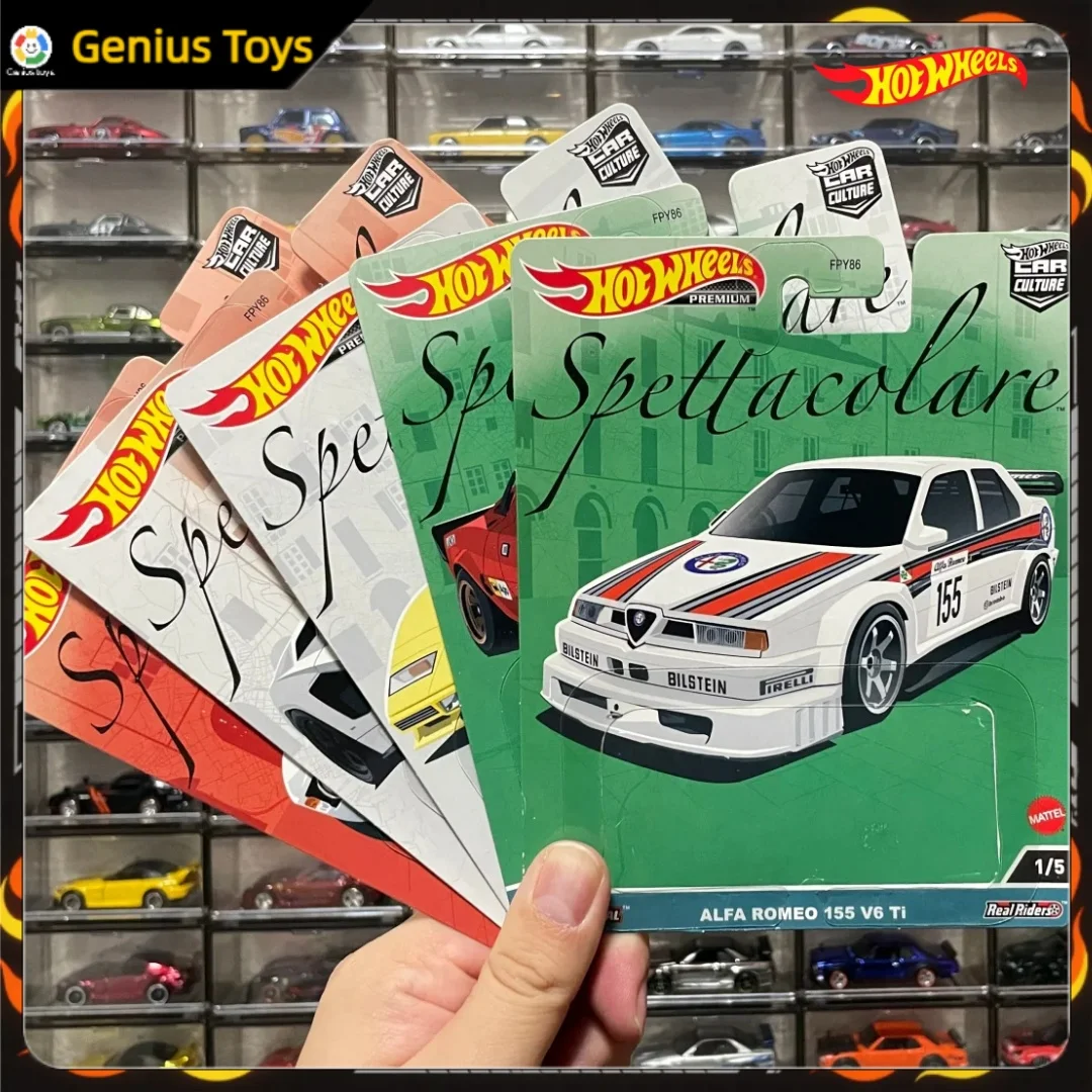 

Hot Wheels Премиум Итальянские Спортивные Автомобили Spetta Abdul Series Set Alfa Lamborghini Car Culture 1:64 Литой Под давлением Модель автомобиля из сплава
