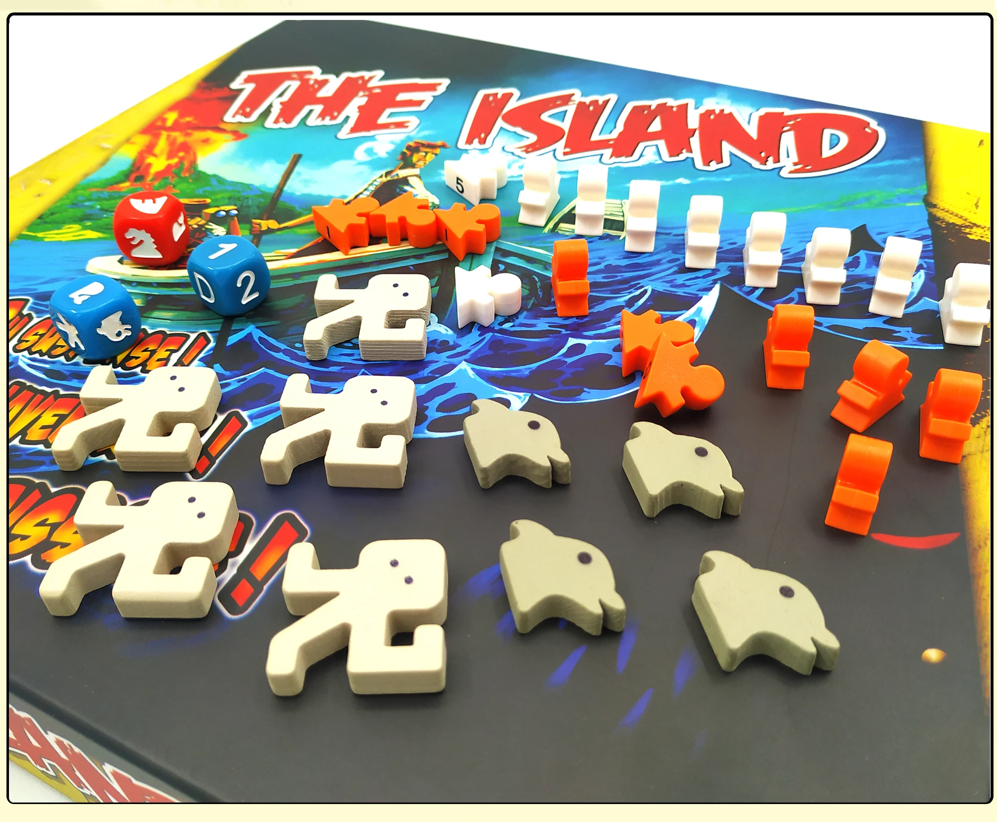 High Quality Cards Game The Island Escape From Atlantis Board Game Survive Board Game Children Family Party Game Fun Games