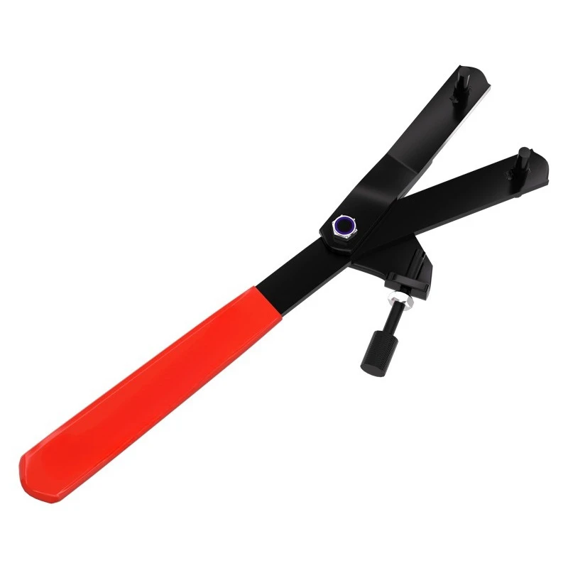 

Universal Adjustable Motorcycle Flywheel Wrench Y-Type Clutch Spanner Holder Tool for Scooter ATV Hub Repair