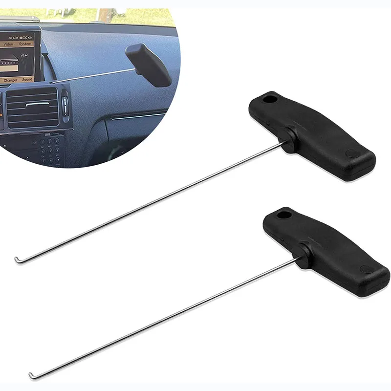 Instrument Cluster Removal  Tool Dashboard Air Outlet Pulling Hook Handle Handbrake Pull-out  for Porsche