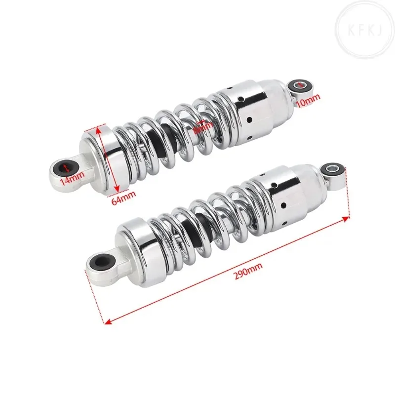 

Набор для CMX250 CMX 250 Rebel CA250 1986-2014, аксессуары для мотоциклов, хромированные задние амортизаторы для мотоцикла, подвеска