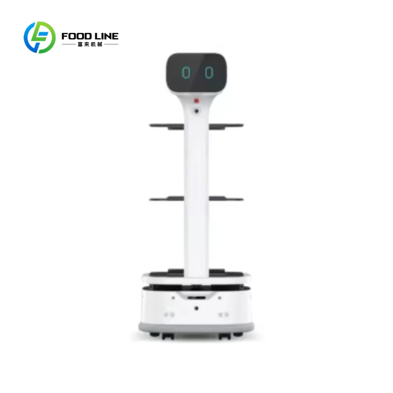 Automatic Humanized Waiter Food Delivery Mini Robotic Service Robot Self Drive in Beijing