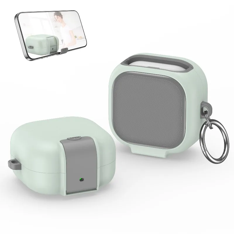 

For Samsung Galaxy Buds 4 Pro 2026 Earphone Case Lock Switch Bracket All Inclusive Anti Drop Wireless Bluetooth Protective Cover