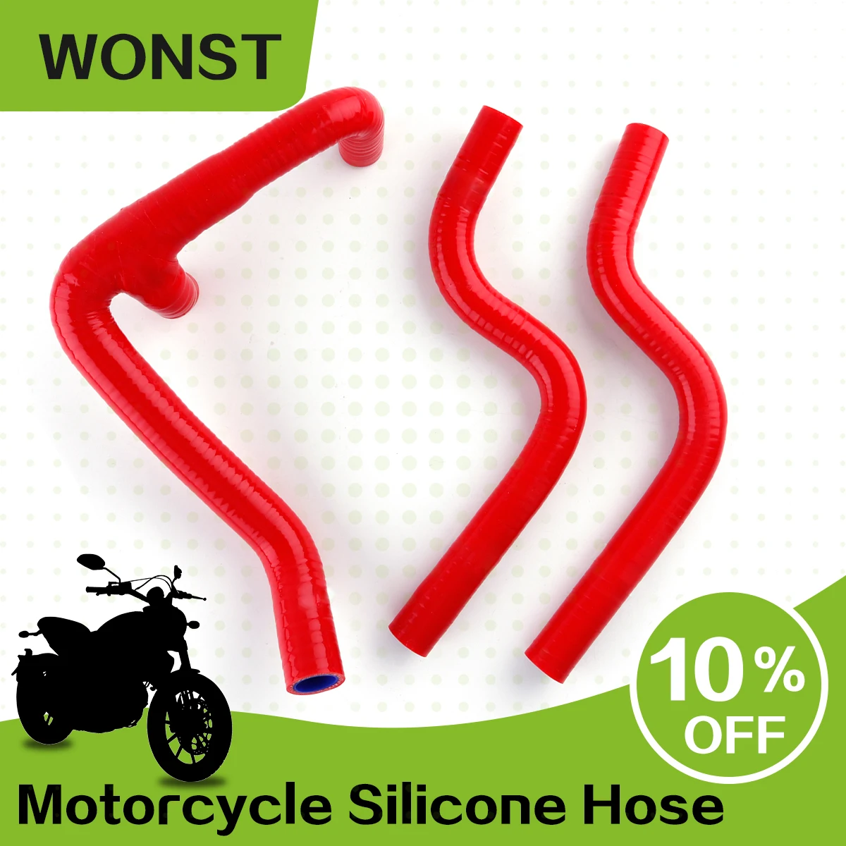 

For 2002 Husky Husqvarna CR250 CR 250 Motorcycle Silicone Radiator Coolant Hose Kit