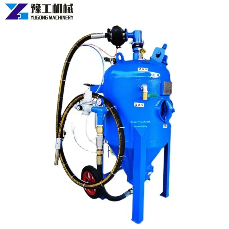 Portable Mini Dry/Wet Small Nozzle Sandblasting Machine Automatic Sandblaster with Cabinet